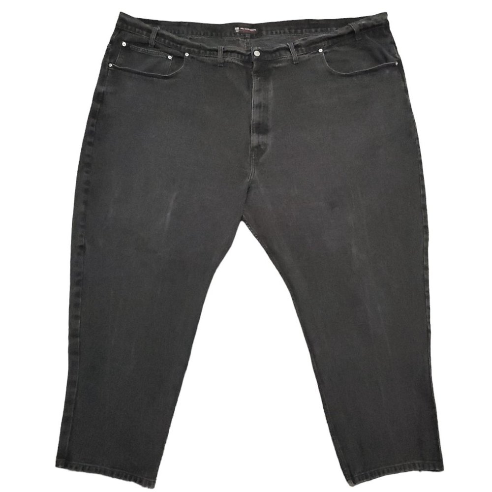 Polo Ralph Lauren Size 60 (Meas 57x30 17.5" High Rise) Faded Black Jeans A17
